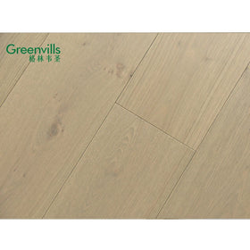 Customized Waterproof 100% Natural Wood Flooring Engineered White Oak + Solid Wood Flooring