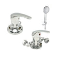 Hot & Cold Three-way Mixing Valve Copper Alloy Shower Faucet Solar Water Heater Valve Switch Bathroom Shower Set Accessories