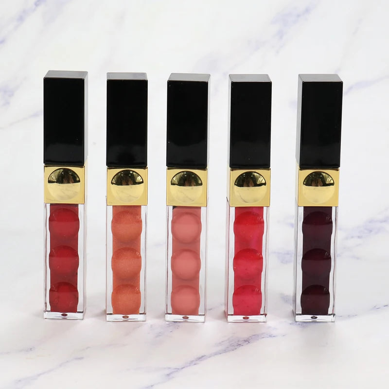 Factory Customize OEM/ODM Top Sale Lip Gloss High Pigment Glitter Lipgloss