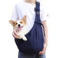 New Product Customized Multi Color Eco-Friendly Pet Dog Cat Sling Carrier Bag with Zipper Closure Tote