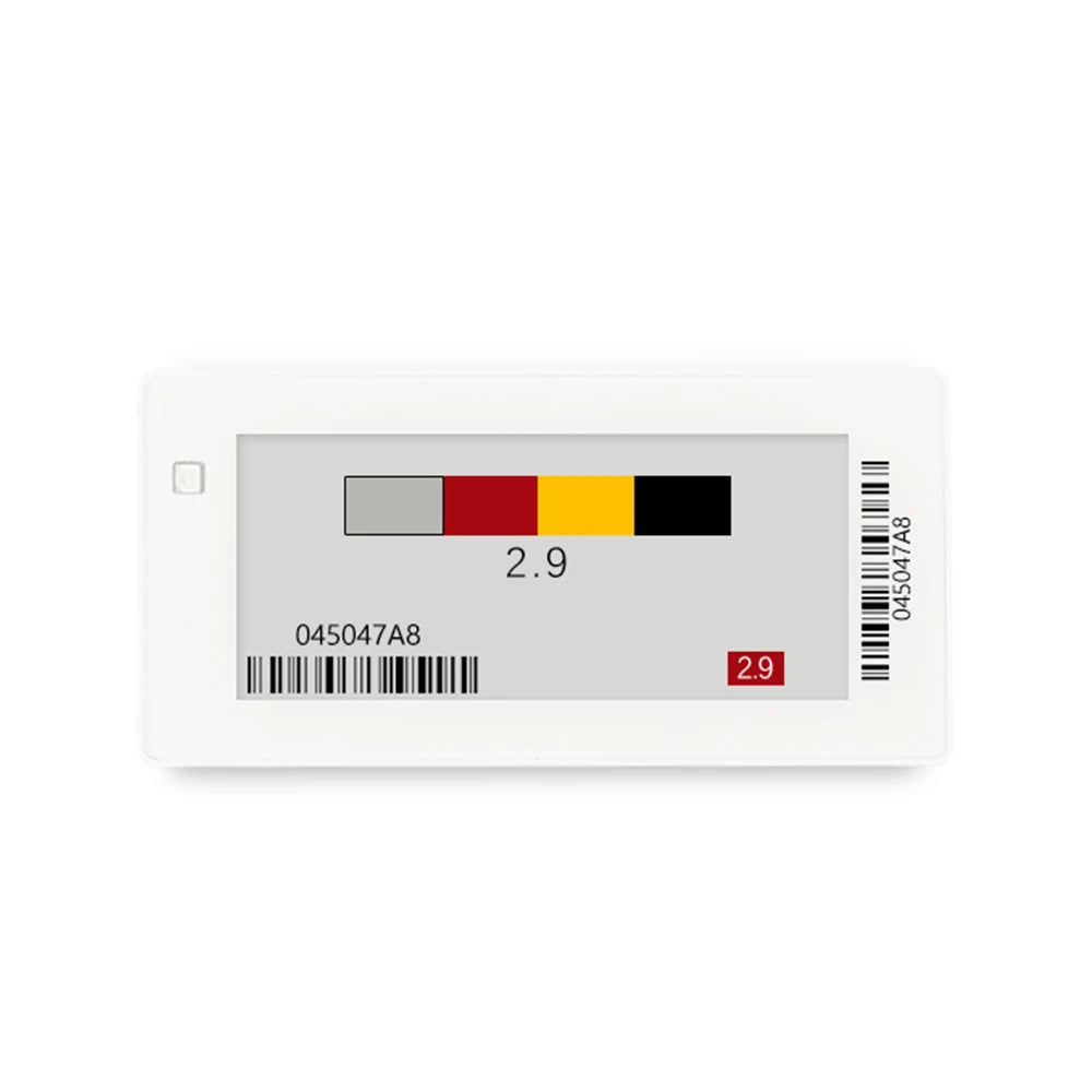 Supermarket 2.9 Inch 4 Color Digital Price Tags Epaper Display Nfc Esl Electronic Shelf Label with Cloud System