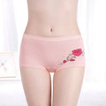 New Arrival Solid Color Women's Boxer Shorts Underwear Low Wholesale Price Cotton Girl Boxers Directly From Factory