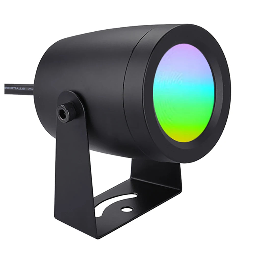 Private Tooling Best Quality IP67 Waterproof 12W 16W Outdoor Spike Light Smart Color Changing 24V DMX Rgbw Landscape Lighting