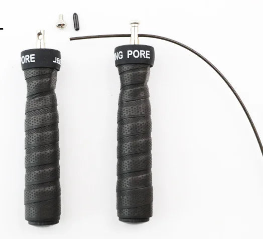 Heavy Weighted Adjustable Durable Unisex Jump Rope with PVC Inlaid Wire Rope Nonslip Handle