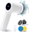 OEM Customizable 2-Speed Cordless Electric Shower Scrubber ABS Material Eco-Friendly Handheld Display Battery Kitchen Cleaning