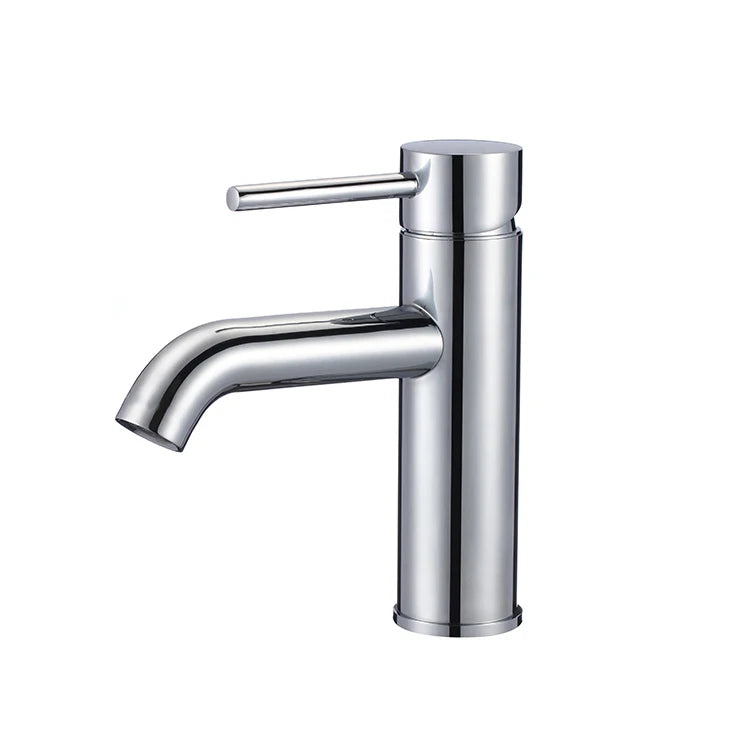 Watermark Chrome Basin Mixer Tap Brass Single Handle Bathroom Tapware for AS/NZS 3718 Hotel Project Professional Manufacturer