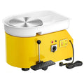 Electric Pottery Wheel 25CM Turntable Diameter 350W Motor 0-300 RPM DIY Clay Forming Machine 110/220V Voltage Compatibility