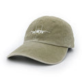 Wholesale Vintage Sports Style Cotton Dad Caps 6-Panel Hand Embroidered Puff Printing Hats Washed Sports Style Hat