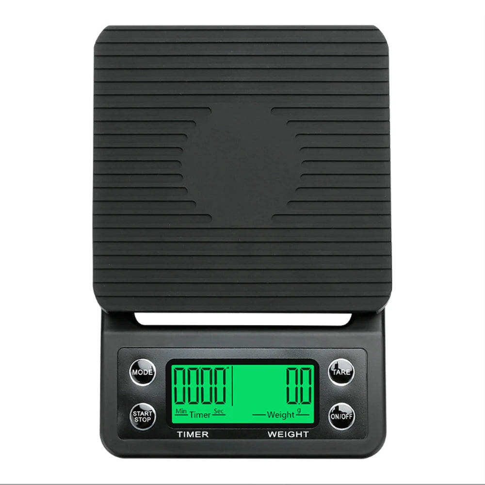 High Precision Electronic Coffee Scale and Timer Italian Espresso Scale Digital Drip Coffee Scale