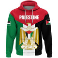 Fitspi Palestine Flag Print 3d Hoodie Sweatshirt Palestine Keep Peace Men's Casual Pullover Streetwear Oversized