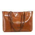 JinYi Genuine Leather New Arrival Genuine Cowhide Leather Ladies Tote Bag Luxury Women Leather Handbag