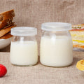 Storage Bottle Pudding Honey Jam Milk Empty Jar 100ml 50ml Glass Bottle for Milk