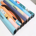 Pilates Reformer Gym Foldable Yoga Mat Custom logo Print With Bag