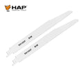 2PCS-PACK Bi-Metal Blades 9 Inch 6TPI 1.6mm Thickness Reciprocating Saw Blade for Demolition Work Ready to Ship