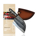 Xingye 7 Inch Full Tang Handle 5mm Thick Forged Kitchen Bone Cleaver Japan Stainless Steel Butcher Knife Kit Professional Set