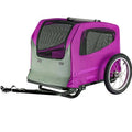 2020 Latest Durable Folding Bicycle Freight Trailer Foldable Luggage Storage Vehicle Transport Trailer Pet Trailer