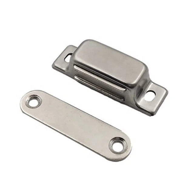 Modern Stainless Steel Magnetic Door Catch and Drawer Latch Hardware for Kitchen Cupboard or Cabinet Magnet