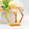 White Blank Table Number Acrylic Wedding Acrylic Table Sign Number Holder Clear Reserved Table Sign for Events