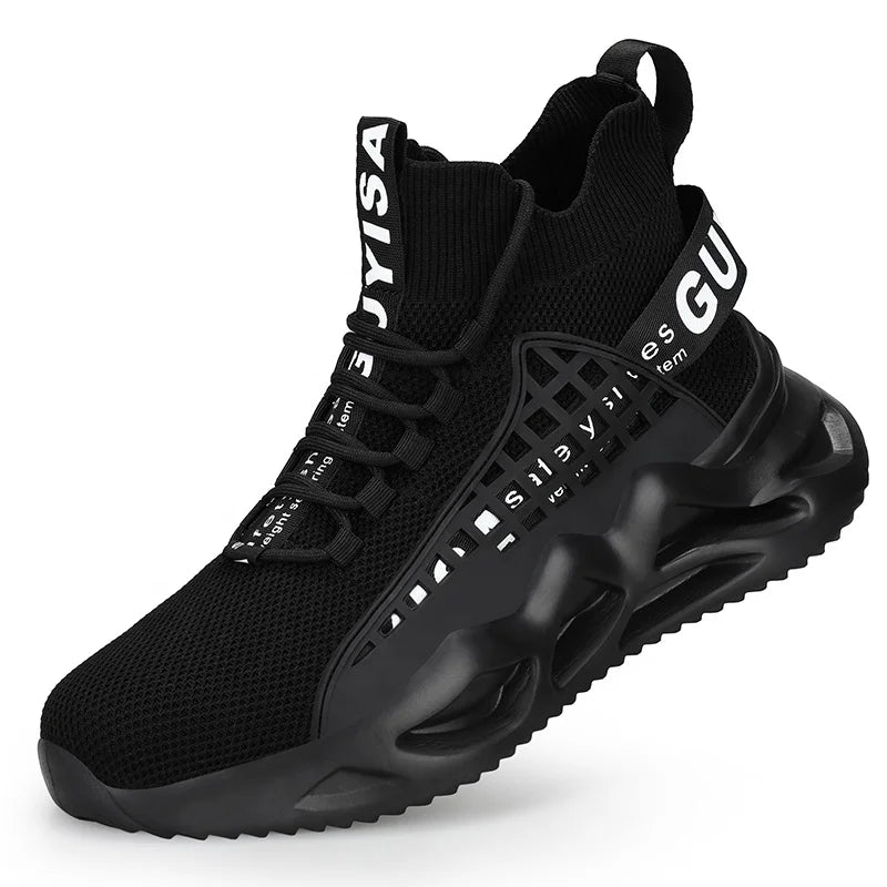 GUYISA Hot Selling Factory Direct Selling Safety Shoes Outdoor Work Comfortable Steel Toe Men's Safety Shoes