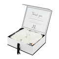 High-End Professional Wig Sets Customized Logo Exquisite Ribbon Flap Rigid Boxes Sponge Liner Perfect Gift Boxes for Wallets