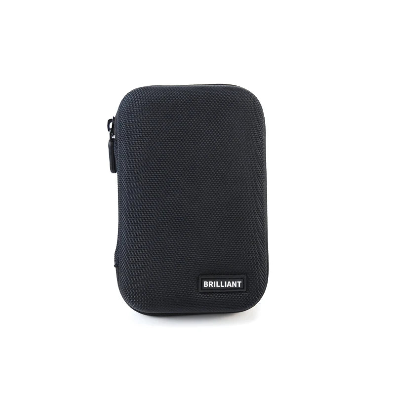 Custom Portable Small EVA Black 15x10x5cm Lightweight Waterproof Tool Case with Zipper Storage Bag OEM ODM Supported