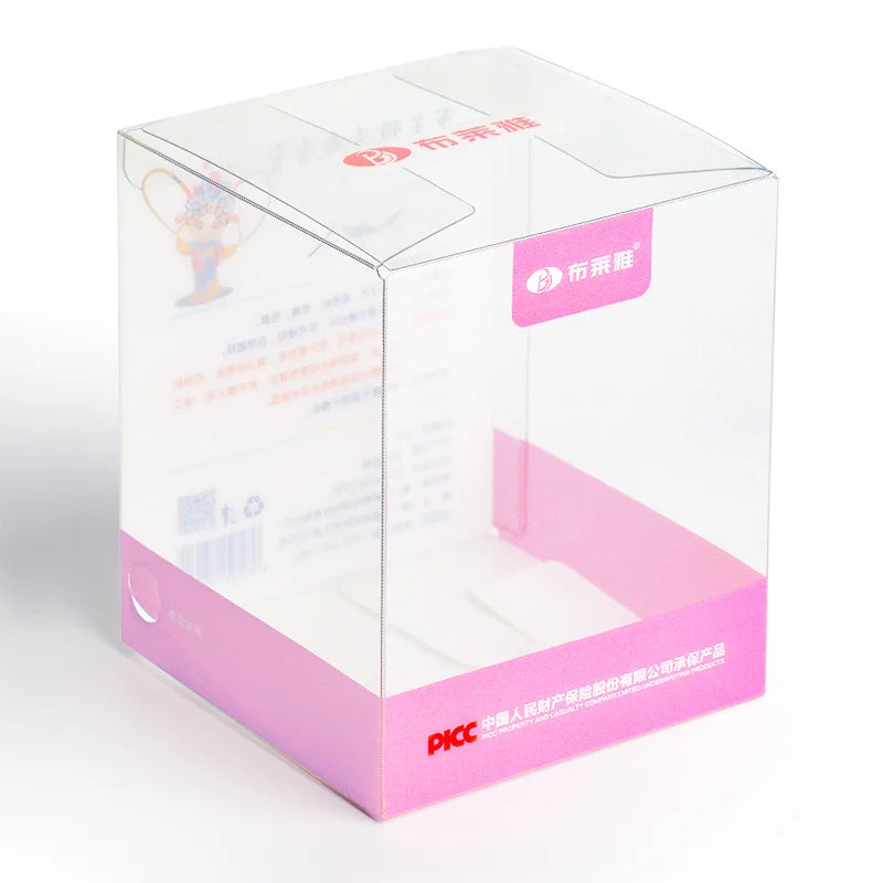 Custom High-Transparent PET Makeup Candle Gift Plastic Packaging Box Folding Clear Recycle PVC Toy Fragrant Cream Square Box