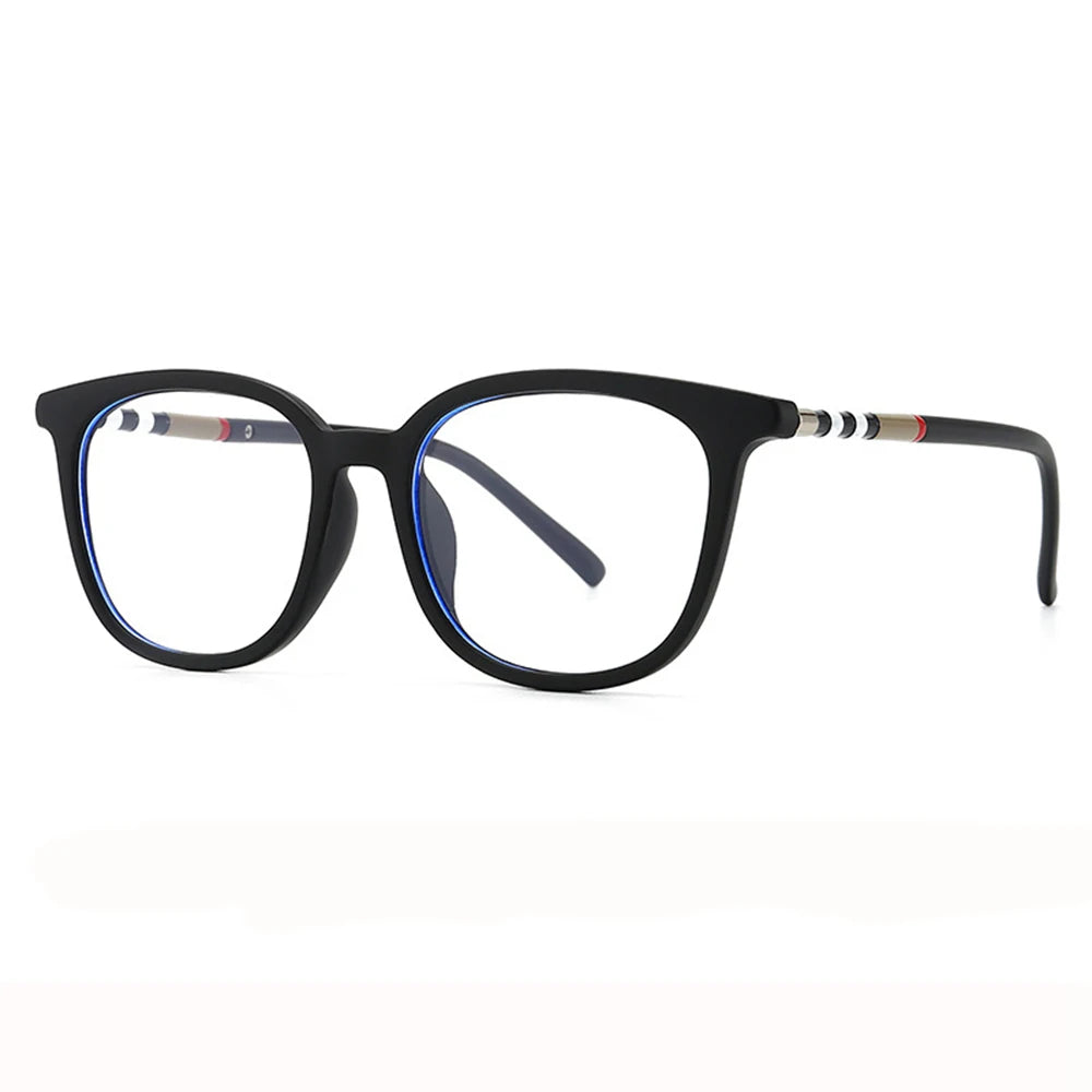 Anti Blue TR90 Cat Eye Luxury Glasses Frames Men Women Trending Styles UV400 Optical Fashion Computer Glasses