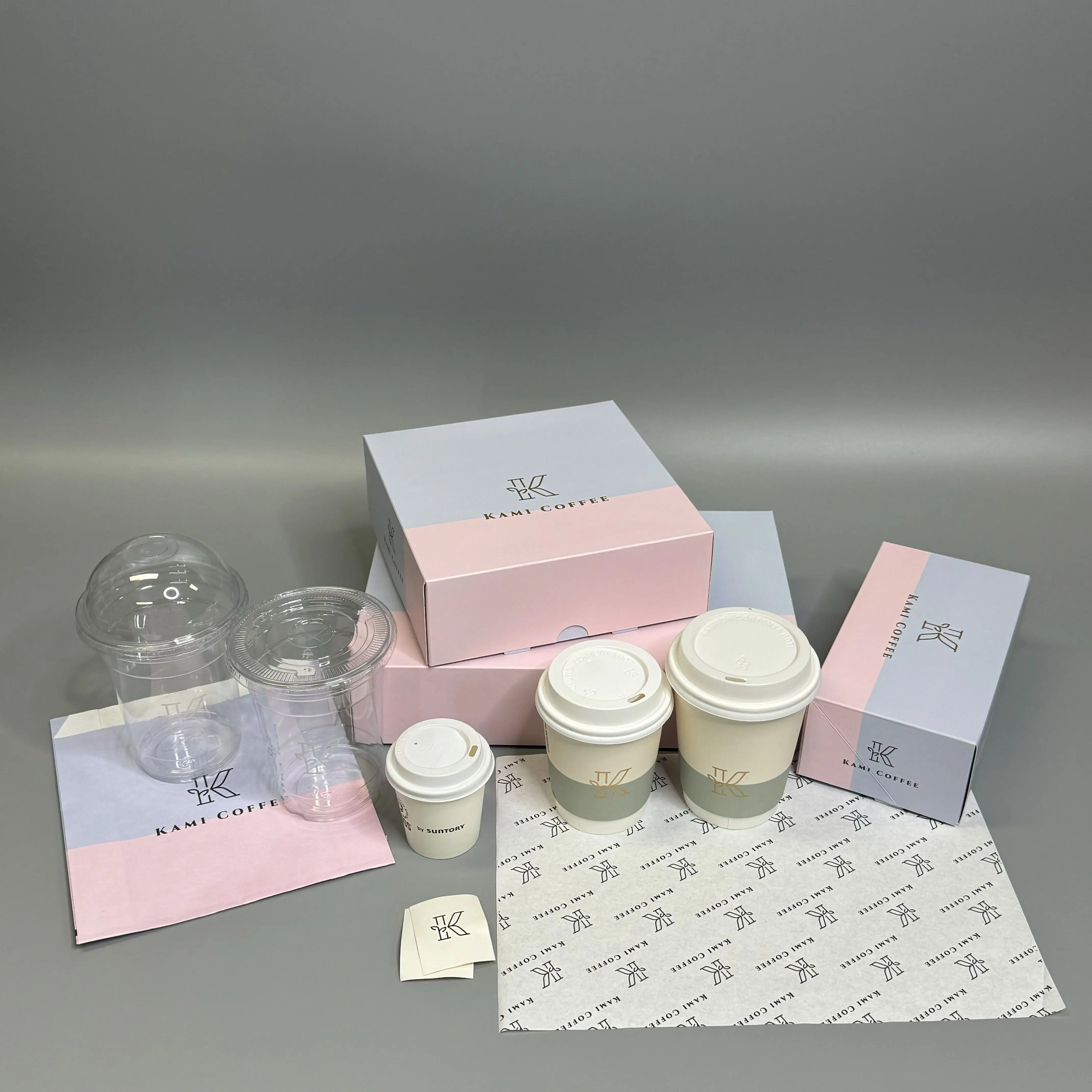 Eco-friendly Disposable Paper Food Containers with Customizable Brand Logo Food Storage and Container for Fast Food Restaurants