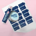 Custom Self-Adhesive Lip Gloss Tube Sticker Personalized Vinyl Lipstick Labels Oil-Proof for Perfume and Skin Care