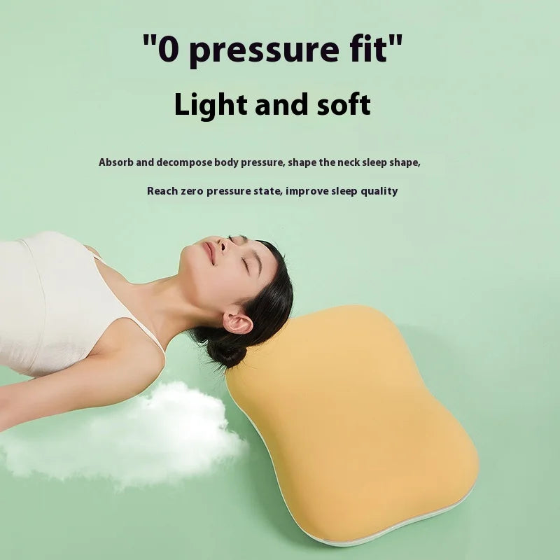 Tania Eco-friendly Oblong Memory Foam Pillow Medium Firmness 100% Cotton Cover 6-8cm Thickness Customizable 200TC Thread Count
