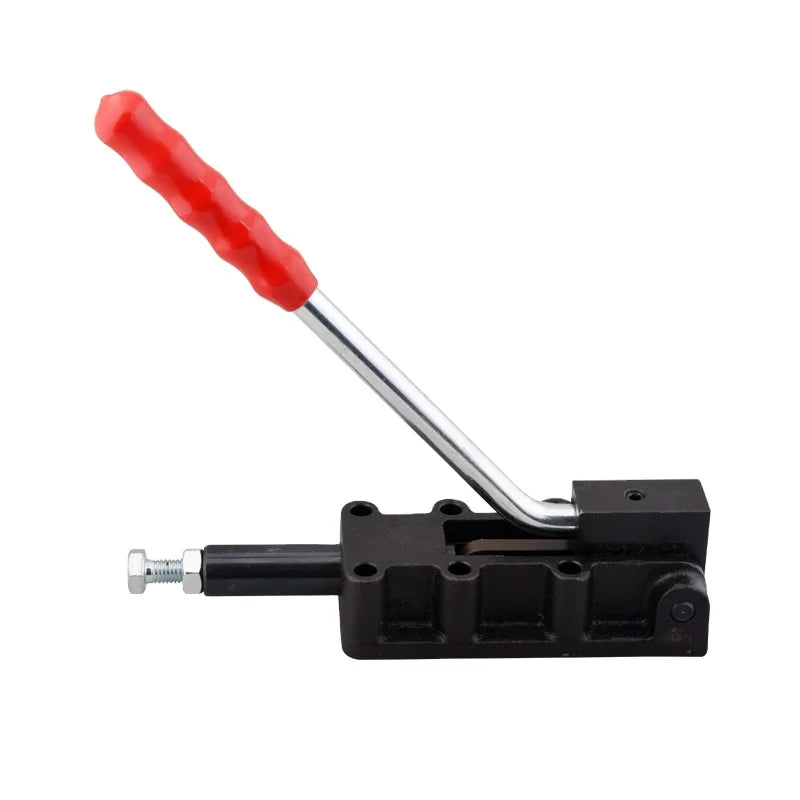 HS-31200HL Work Clamp Factory in China 1200KG /2645LB Long Handle Push Pull Straight Line Toggle Clamp for Machining Center