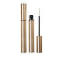 HUIHO Custom logo 6ml Shell Design Gold Round Eyeliner Bottle Excellent Empty Aluminum Mascara Tubes