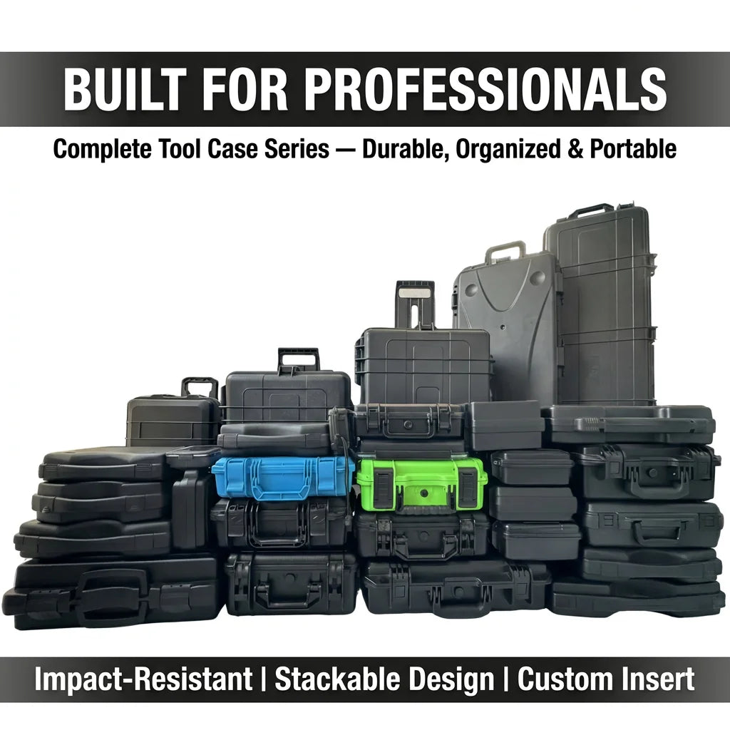 Hard Plastic Waterproof Shockproof Dustproof Protective Case with Customizable Foam OEM/ODM Available IP67 Rated
