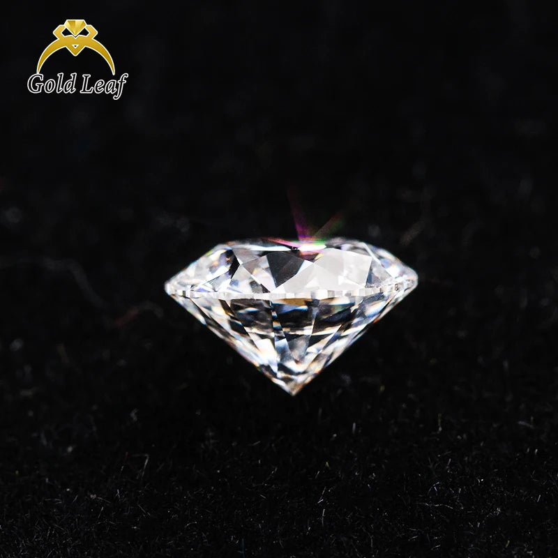 Goldleaf Diamond Round Cut  IGI  Certificate 0.5CT 1CT 1.5CT 2CT 3CT 4CT 5CT Wholesale HPHT CVD Lab Grown Diamond