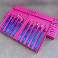 Wholesale Best Selling Volume Eyelash Pesta As Tray Lashes Tweezers Fiber Tip Tweezer Custom Packing Eyelashes Extension Tweezer