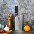 Top Rated 8 Inch Chef Knife Damascus Laser Pattern Kitchen Chef Knife with Resin Handle