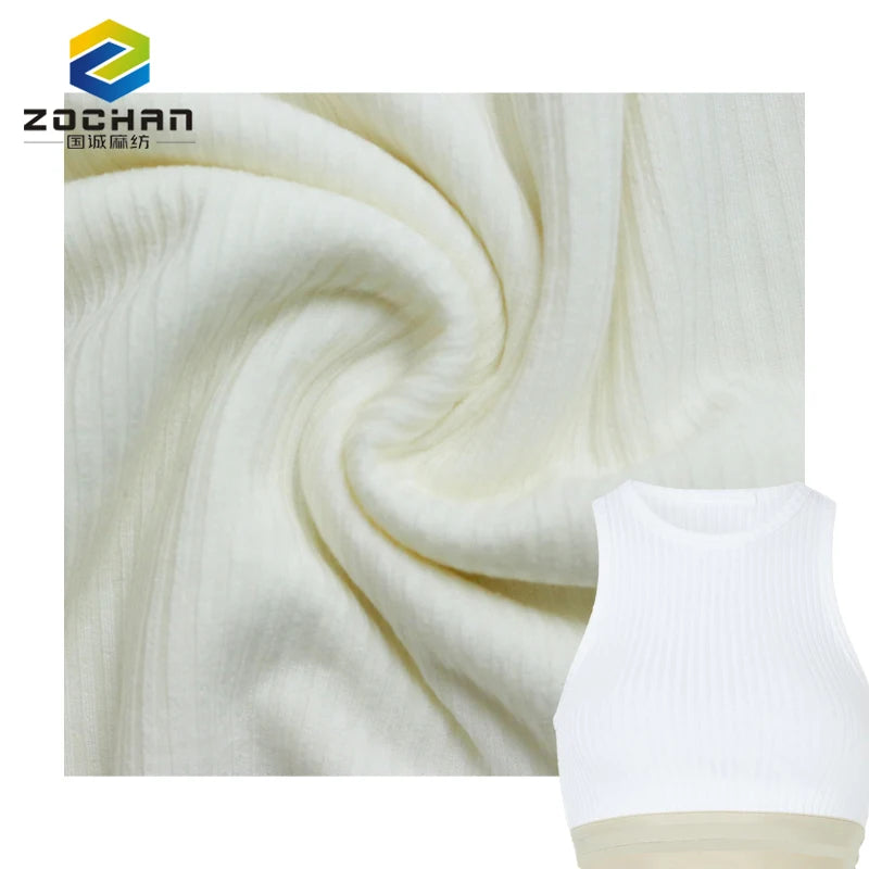 96% Lyocell 4%spandex 4*3 Rib Fabrics for t Shirt Dress