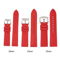 Fast Delivery New Design Fluororubber Watch Band 20mm 22mm 24mm Quick Release Spring Bar Rubber Fkm Watch Strap for Huawei GT