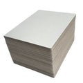 Superior Quality Core Hard Thick Cardboard Sheets: Custom Printed Grey Paperboard.