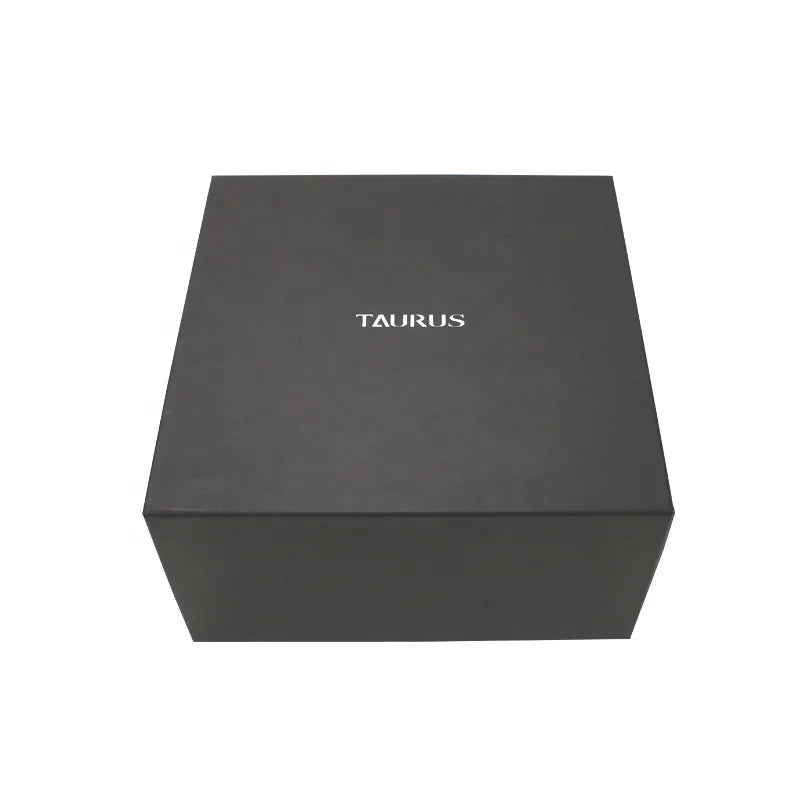 Luxury Custom Factory Black  Magnetic Gift Box for Packaging
