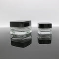 20ml 50ml Super Luxurious Cube Cream Can  Cosmetics Glass Jar