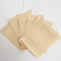 100Pcs Disposable Biodegradable Paper Drawstring Eco-Friendly Filter Empty Tea Bags Loose Leaf Powder Herbal Medicine Custom