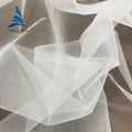 Hot Sale 63\" White Nylon Fabric Mesh Cost-Effective Elastic N44 Mesh for Kids Soft Bridal Dress Used for Bridal Outfits