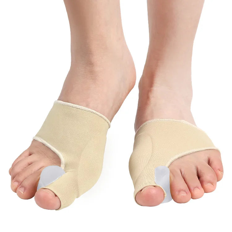 Bunion Corrector Sleeve Gel Pad Big Toe Straightener Foot Support Toe Separator for Hallux Valgus Correction