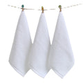 Factory Luxury 5 Star Hotel Washcloth 100% Cotton White Small Square Face Towel for Hotel
