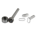Tools Metal Oval Eyelets 16/18/20/22/25/28/30/35/40 mm Oval Blowholes Tent Gas Eyes Canopy Roping Holes Buckle Leather Rivets
