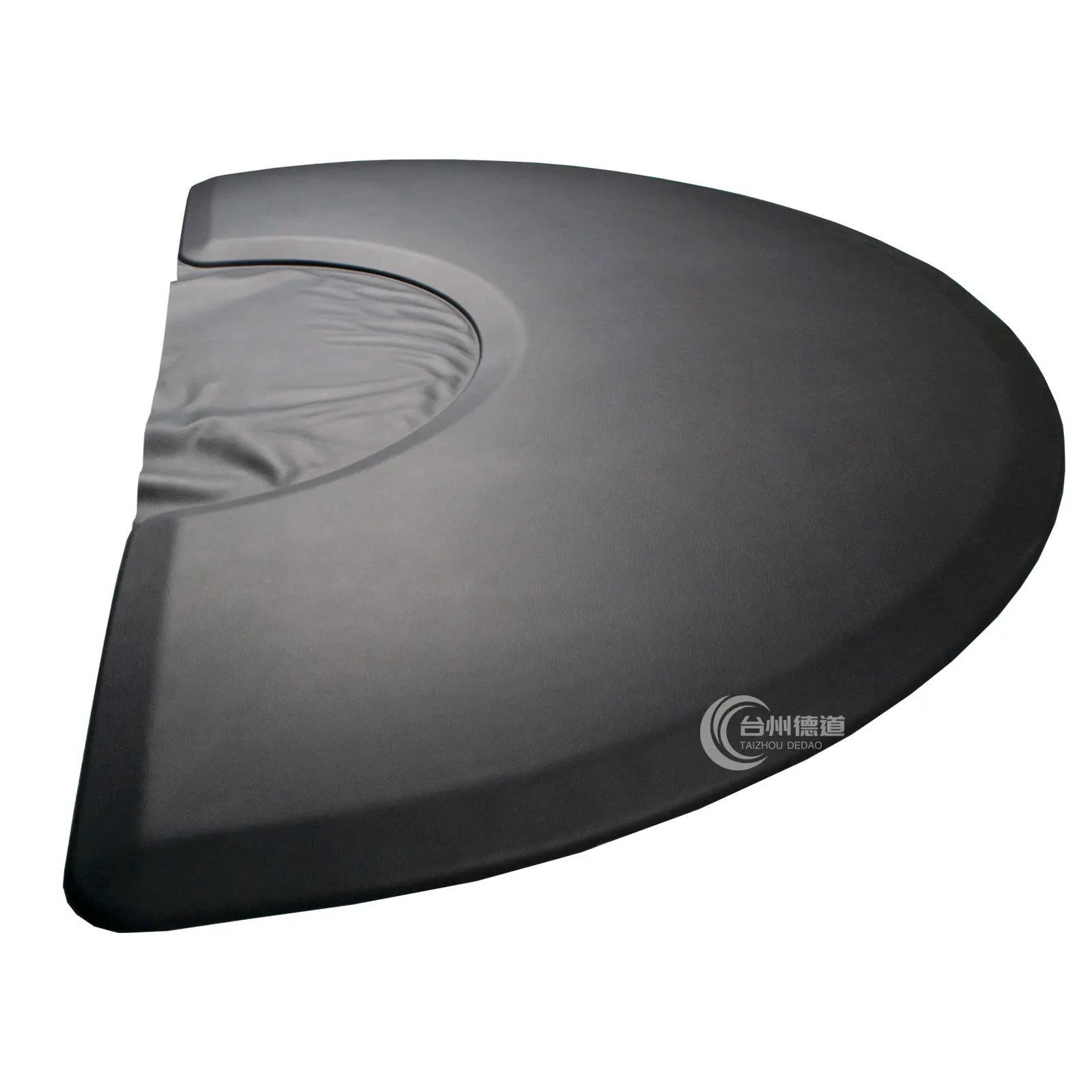 Semi-Circular Salon Floor MatsBarber Floor Mats for Hair Stylist Salon Chair Mat