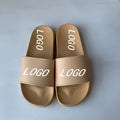 Wholesale Custom Logo PVC Slides Sandals Super Soft Plus Size Summer Cool Slipper with Customized Bags for Summer