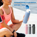 Hot Selling Reasonable Price Replacement Cartridge Custom BPA Free Portable Outdoor Camping Hiking UV Filter Water Bottle