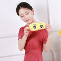New Arrival Cotton Steam Eye Mask Printed Logo Heating Pad for Sleep Hot Steam Eyemask